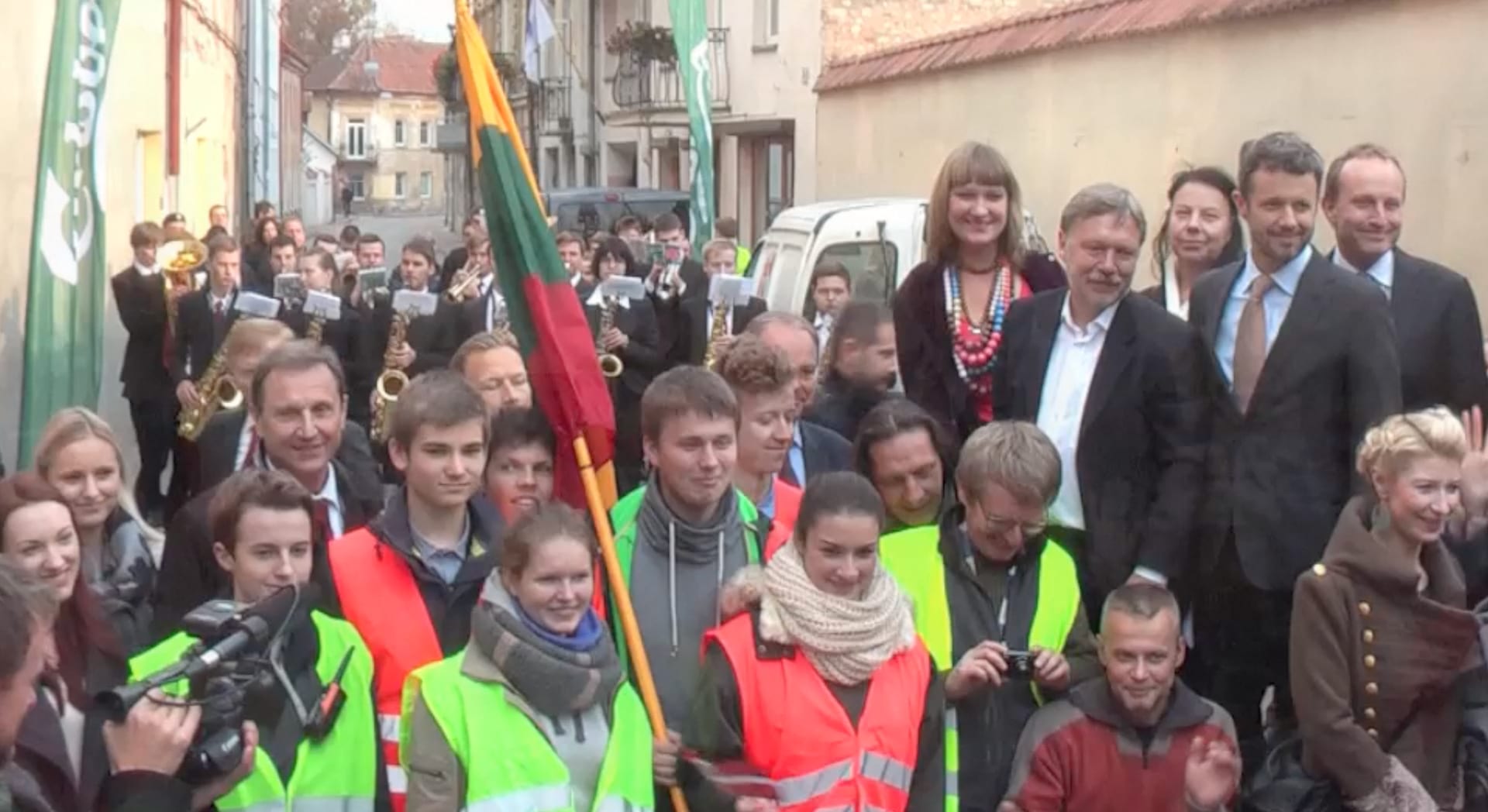 Daniškos Konstitucijos lentos atidengimas.